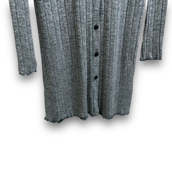 Anthropologie Women's Akemi + Kin Chateaux Knit Button Up Cardigan Green Size S - Picture 3 of 6